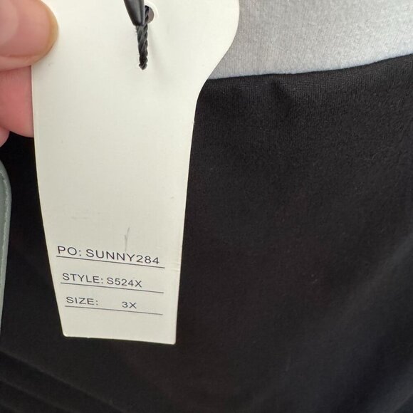 AO Sport Black & White Active Skort - 3X - NWT - Picture 2 of 4